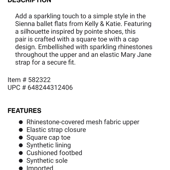 Kelly and Katie Sienna Flats Size 8 Nude - Picture 2 of 5